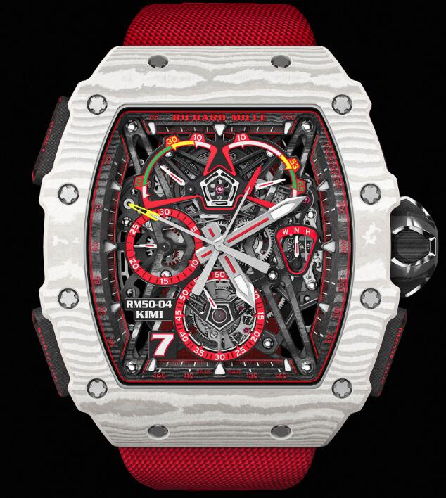 Review Richard Mille RM 50-04 Tourbillon Split-Seconds Chronograph Kimi Räikkön replica watch - Click Image to Close